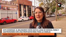 Este domingo, el balneario Costa Sur se llena de música, feria y gastronomía