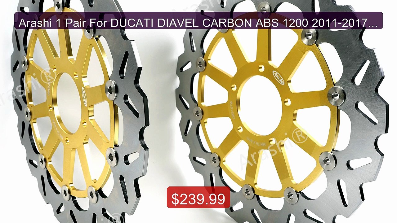 Arashi 1 Pair For DUCATI DIAVEL CARBON ABS 1200...