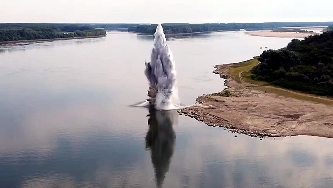 La detonación con la que Rumanía intentó llevar más agua hasta Cernavodă