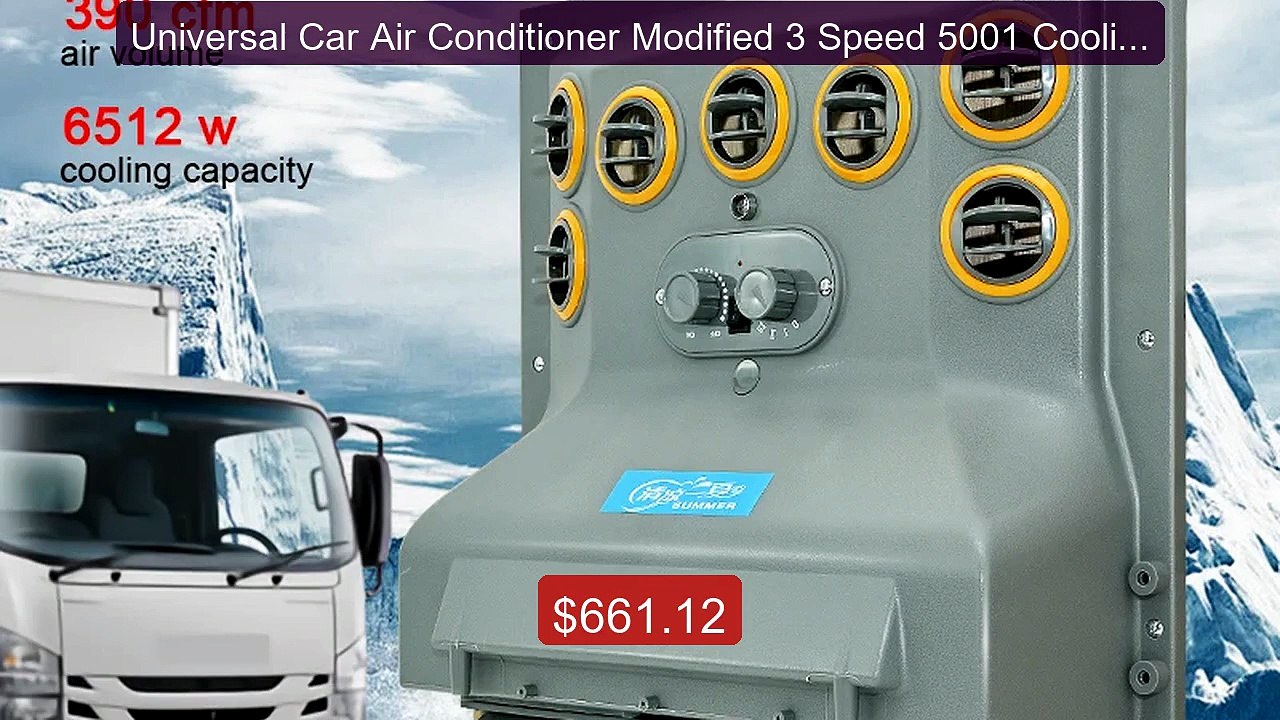 Universal Car Air Conditioner Modified 3 Speed...