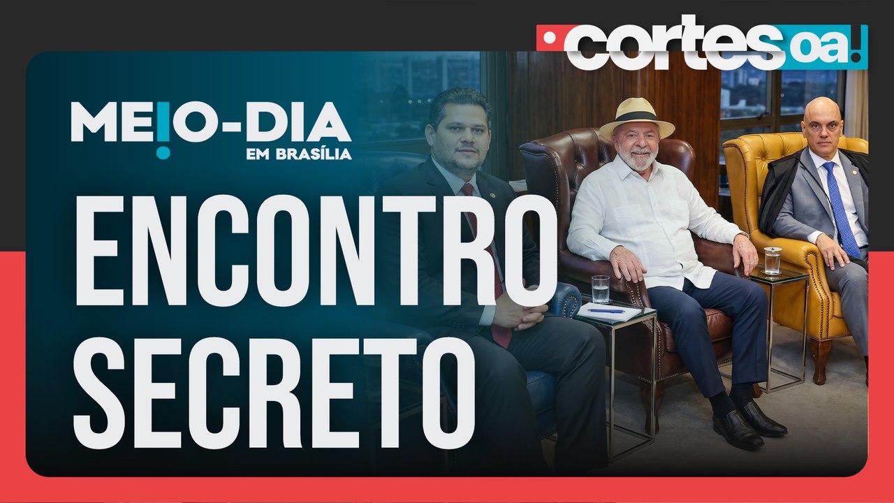 O que Lula, Alcolumbre e Moraes esconderam num jantar fora da agenda
