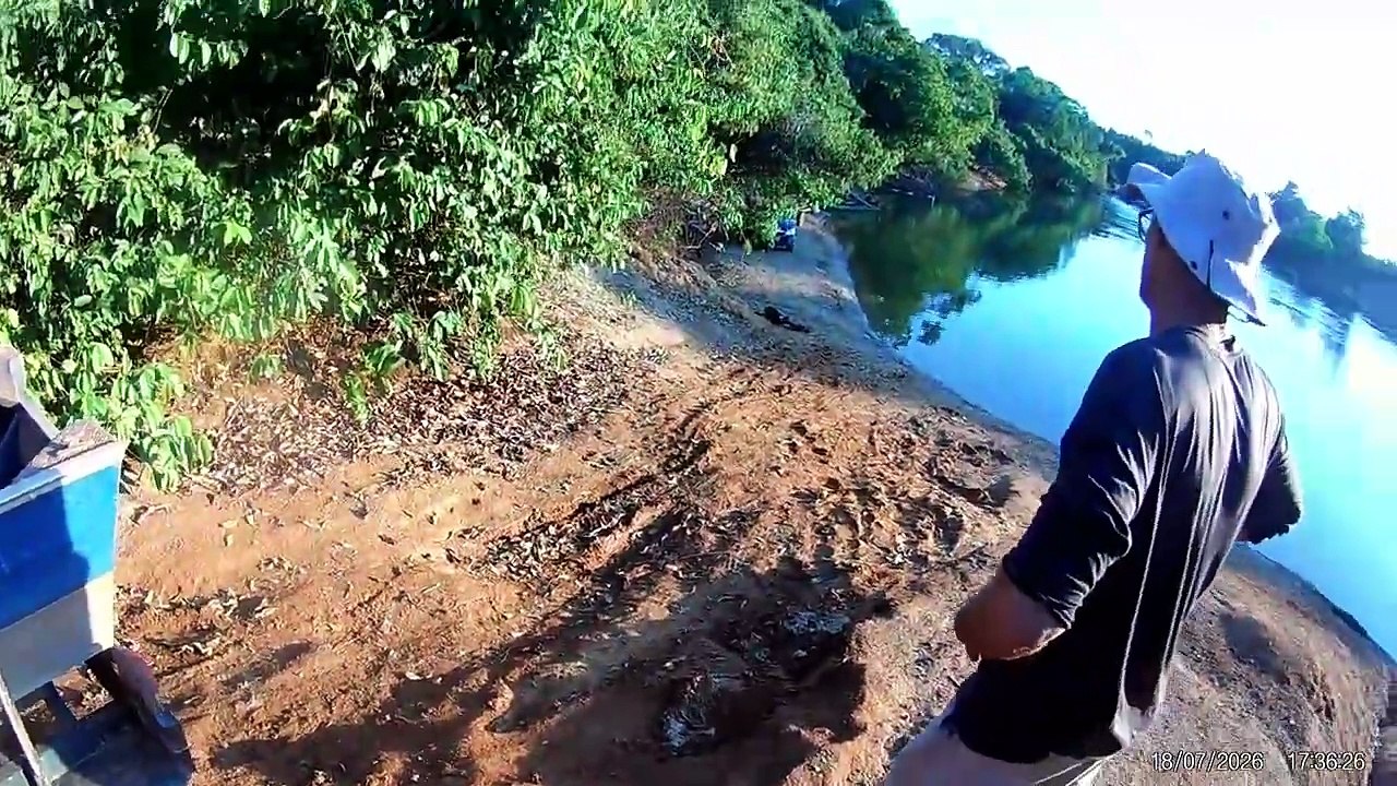 Acampamento rio Candeias Alto Paraiso RO
