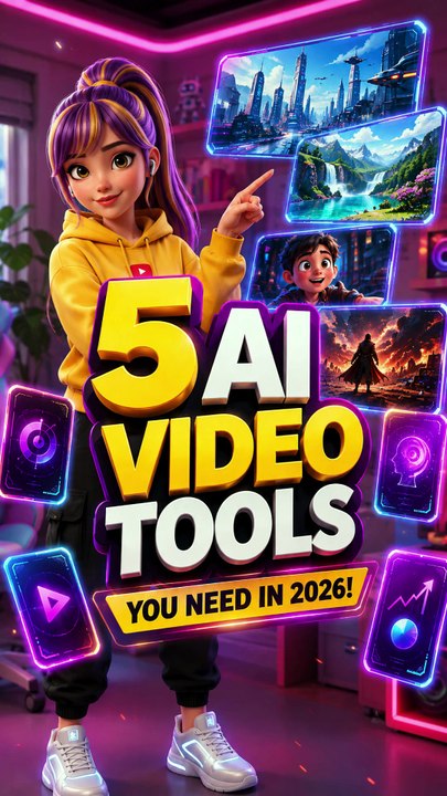 Top 5 AI Video Generators You Must Try in 2026! 🚀 | Webify Labs