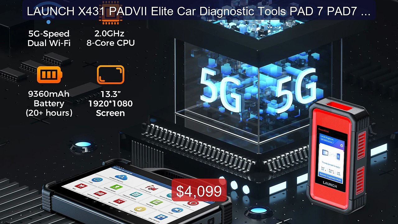 LAUNCH X431 PADVII Elite Car Diagnostic Tools PAD 7 PAD7 J2534... -- Best Buy 2026 | Great Quality!