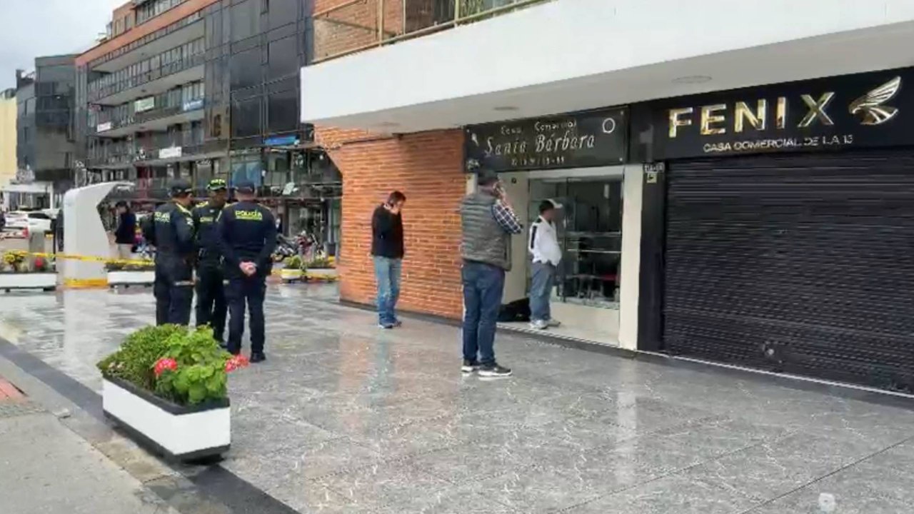 Robo de un reloj de $40 millones desató balacera en centro comercial del norte de Bogotá