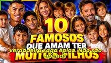 10 Famosos que Amam Ter Muitos Filhos