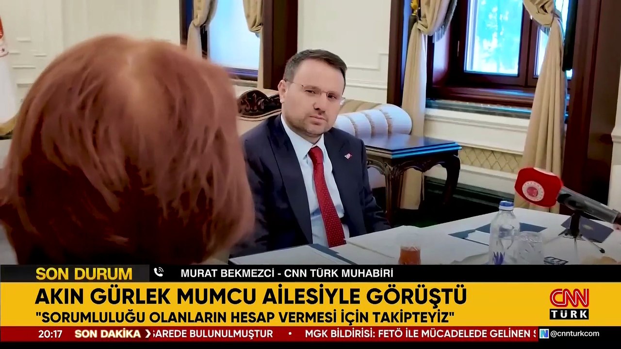 Adalet Bakanı Gürlek, Uğur Mumcu ve Behçet Oktay'ın aileleri ile görüştü
