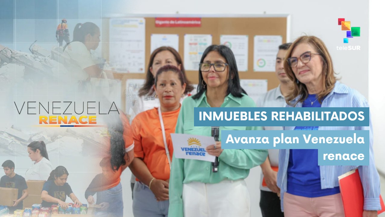 Gobierno de Venezuela entrega viviendas rehabilitadas