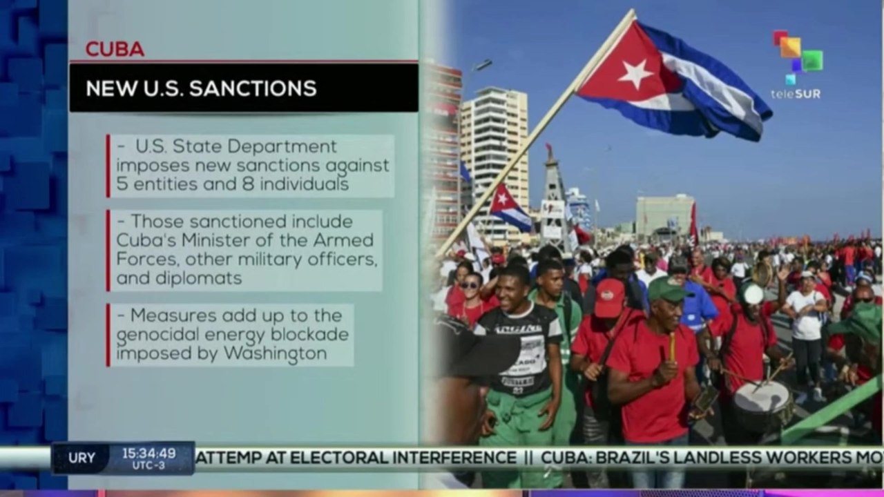 Cuba, new U.S. sanctions