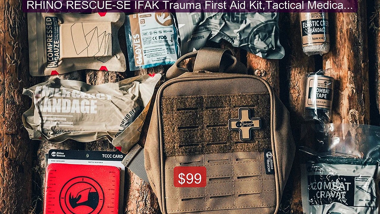 RHINO RESCUE-SE IFAK Trauma First Aid Kit,Tactical Medical Pou... -- Best Buy 2026 | Great Quality!
