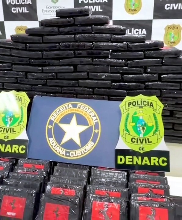 Polícia apreende maconha em potes de açaí em Fortaleza
