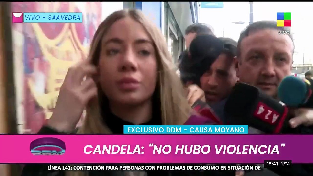 Candela Arizaga defendió a Facundo Moyano tras ampliar su declaración