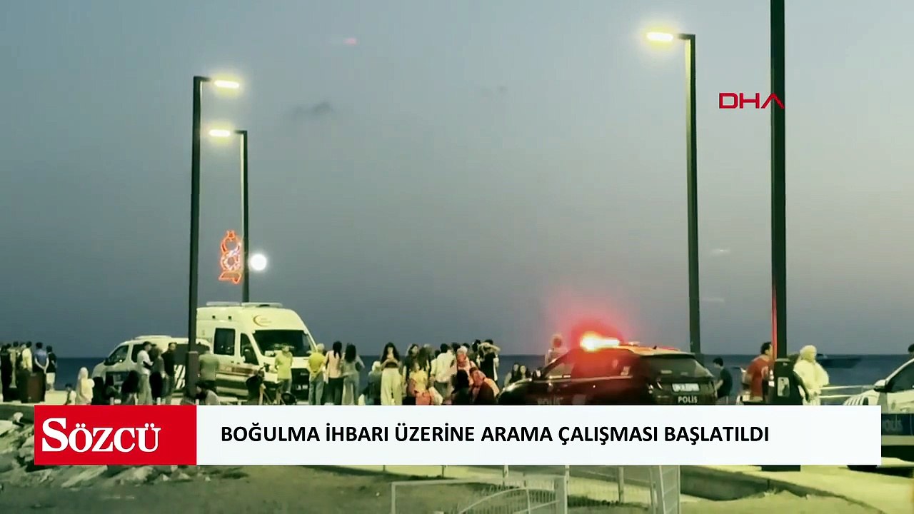 Büyükçekmece'de boğulma ihbarı üzerine arama çalışması başlatıldı