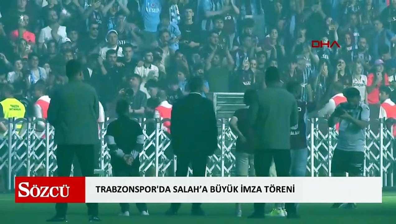 Trabzonspor'da Salah’a büyük imza töreni