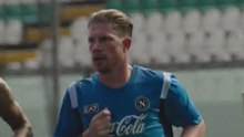 Napoli, riecco De Bruyne: primo allenamento agli ordini di Allegri