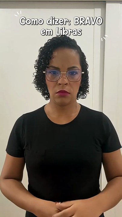 Como dizer BRAVO em Libras #librasparainiciantes #libras