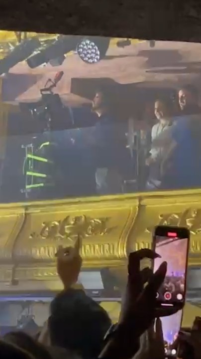 María Hervás en el concierto de Dani Martín