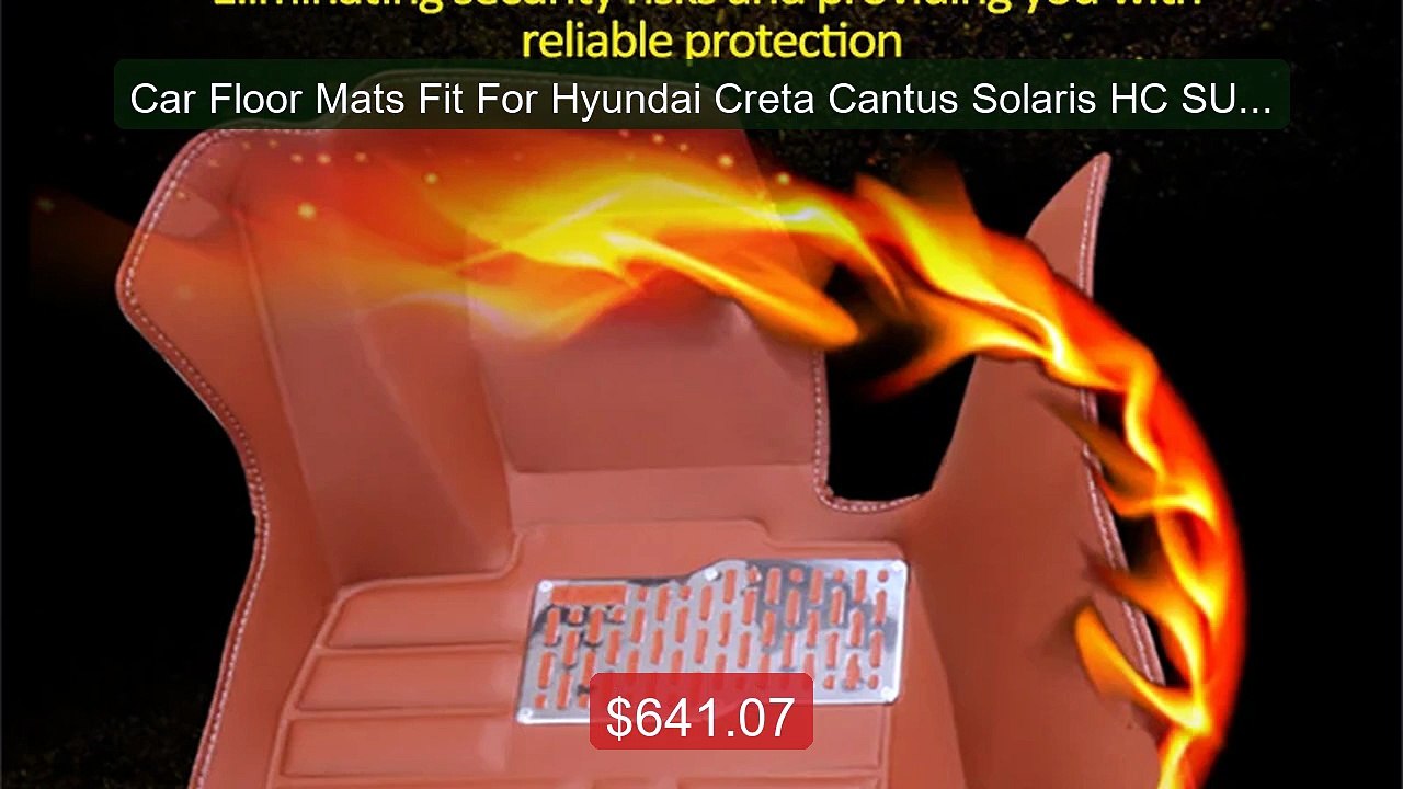 Car Floor Mats Fit For Hyundai Creta Cantus Sol...