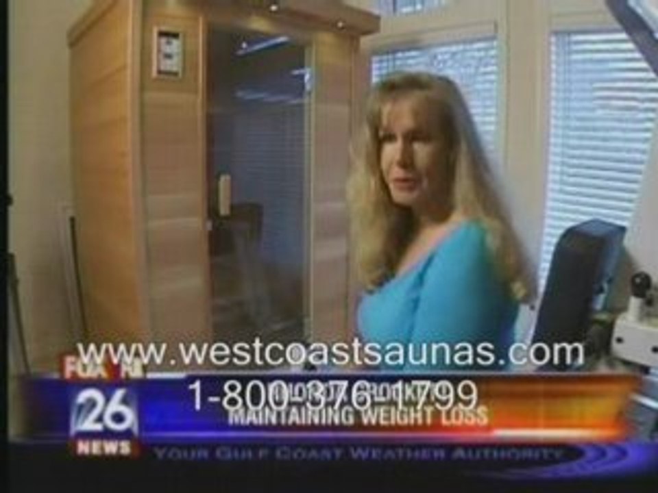 Infrared sauna detox by East Coast Sauna 1-800-376-1799