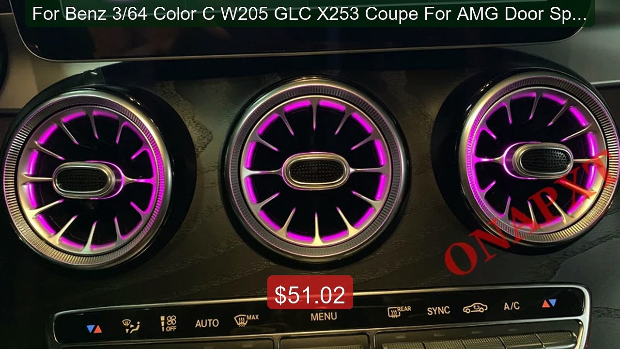 For Benz 3/64 Color C W205 GLC X253 Coupe For AMG Door Speaker... -- Best Buy 2026 | Great Quality!