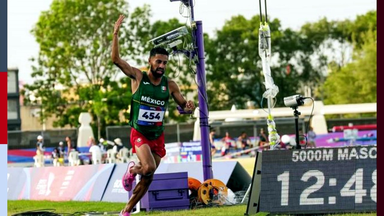 México brilla en el atletismo en JCC con oro de Eduardo Herrera: Conade