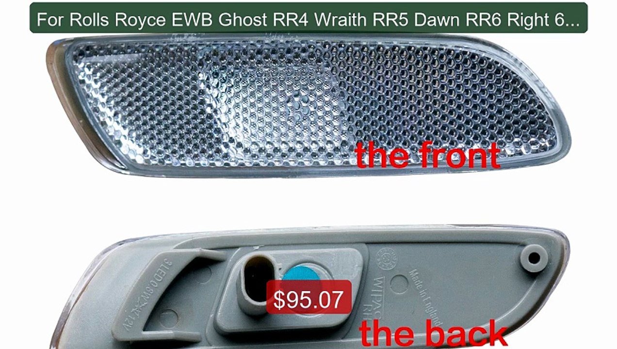 For Rolls Royce EWB Ghost RR4 Wraith RR5 Dawn RR6 Right 631... -- Top Pick 2026 | Unbeatable Price!