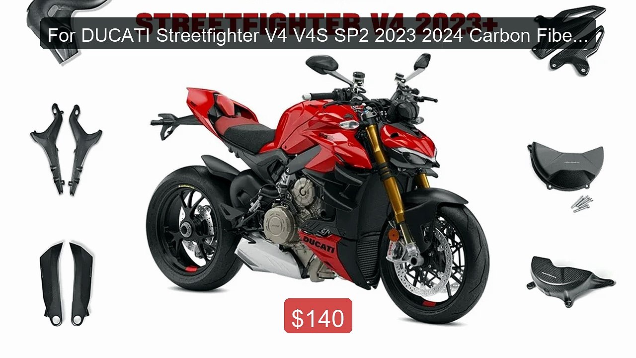 For DUCATI Streetfighter V4 V4S SP2 2023 2024 Carbon Fiber ... -- Top Pick 2026 | Unbeatable Price!