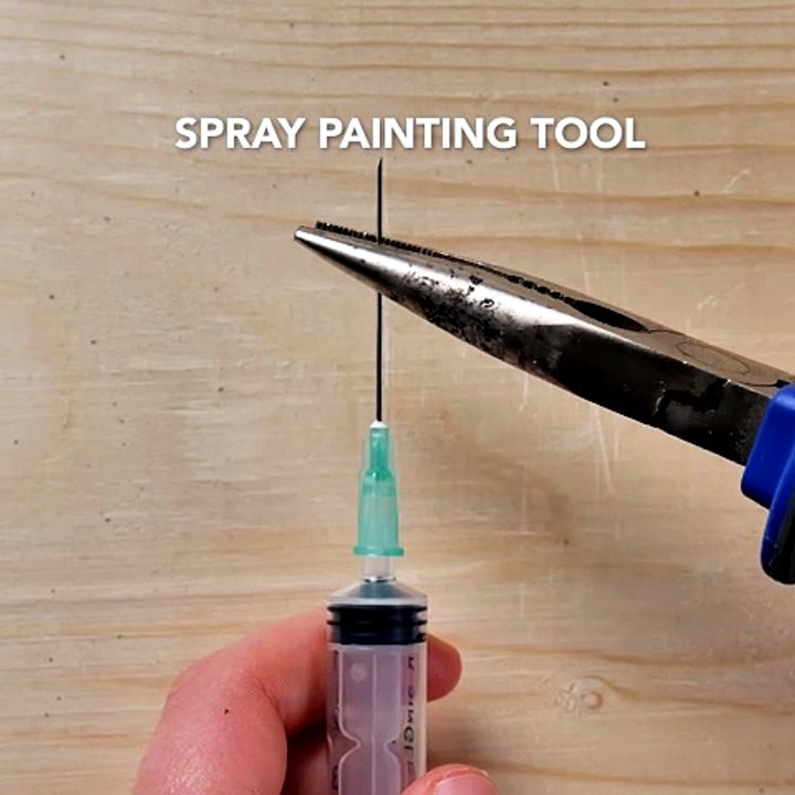 Next-level spray paint trick