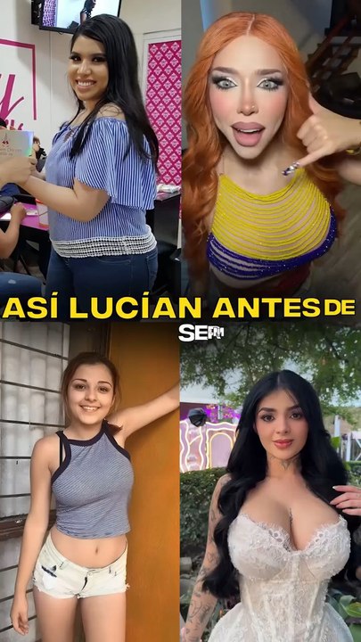 Así lucían estas tiktokers antes de ser millonarias
