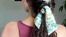 Simple Curly Hairstyle