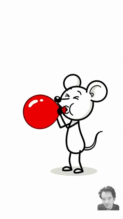 Rat vs balloon