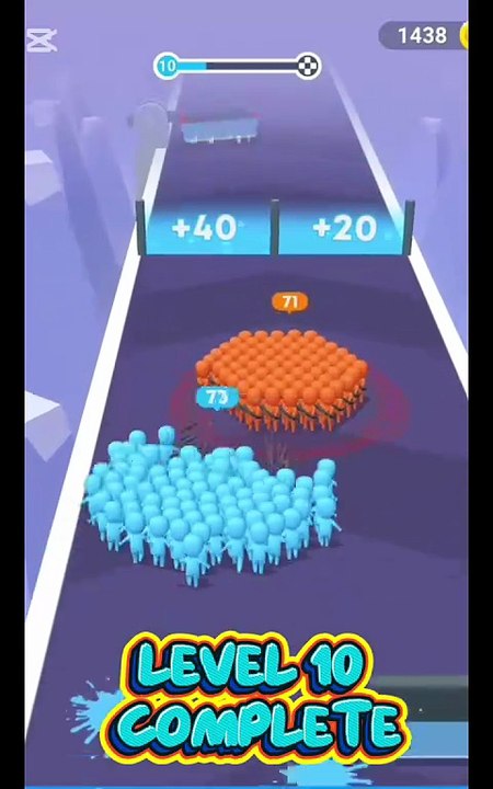 Count Masters - Level 10 Complete