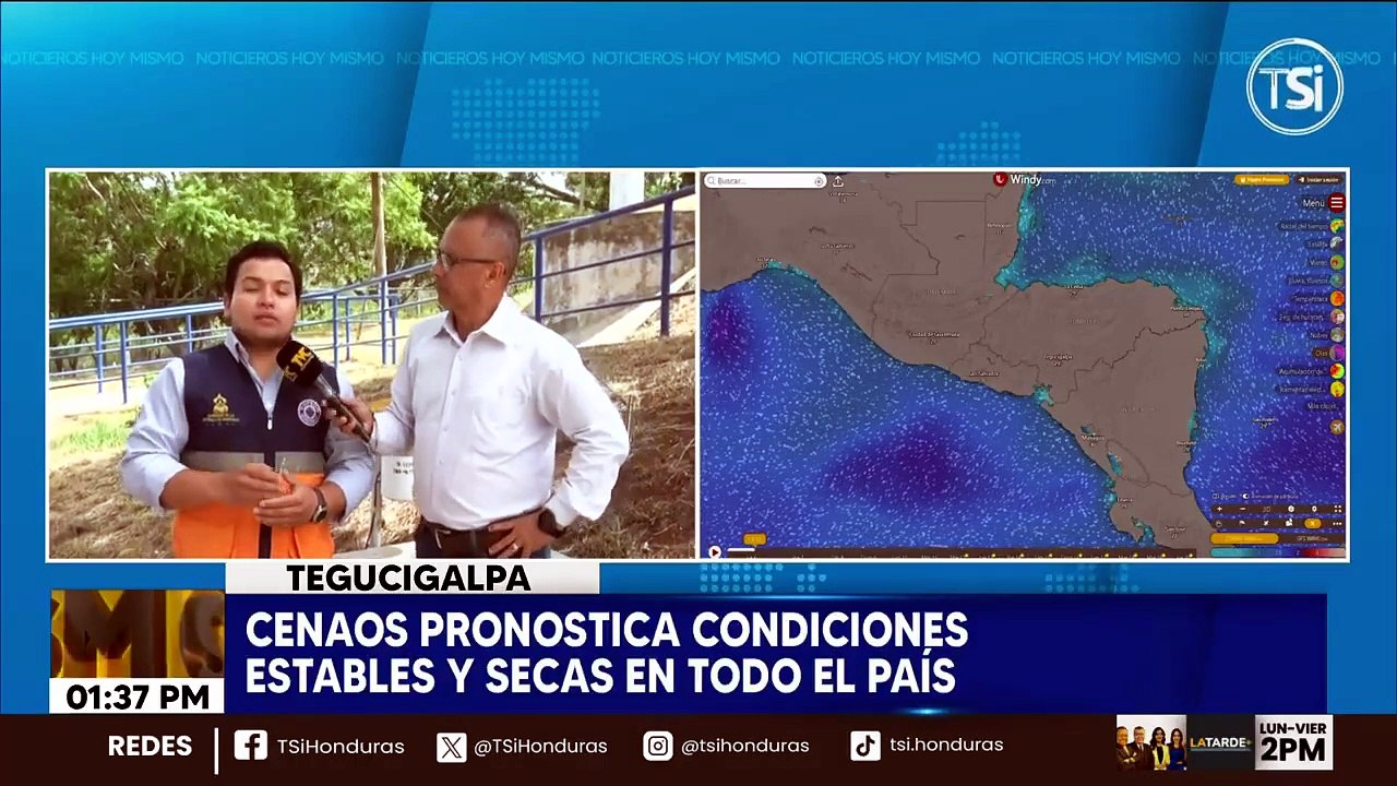 ¡Calor infernal! Honduras roza los 40 grados y la canícula se prolongará todo agosto