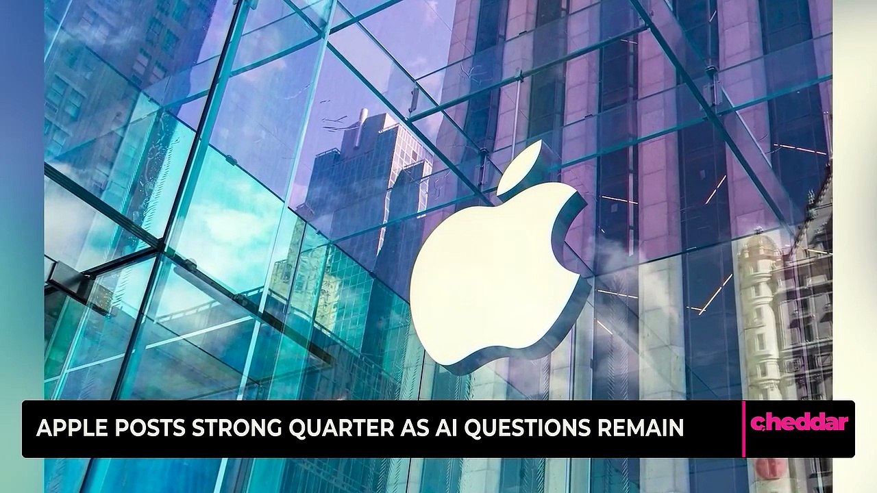 Apple Posts Strong Quarter as A.I. Questions Remain