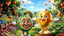 🥭 Mango vs 🍉 Watermelon Song | King of Fruits & Cool Cool Summer | Kids Nursery Rhymes | Healthy Fruits Song