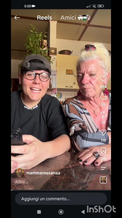 Mamma Rossana story la sua posta del cuore