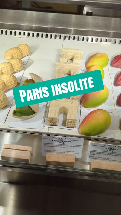Paris insolite pâtisserie