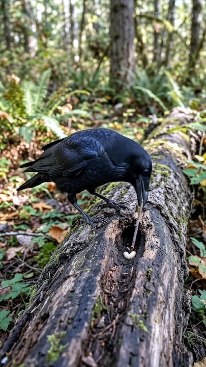 🐦🧠 Os corvos e sua  inteligência