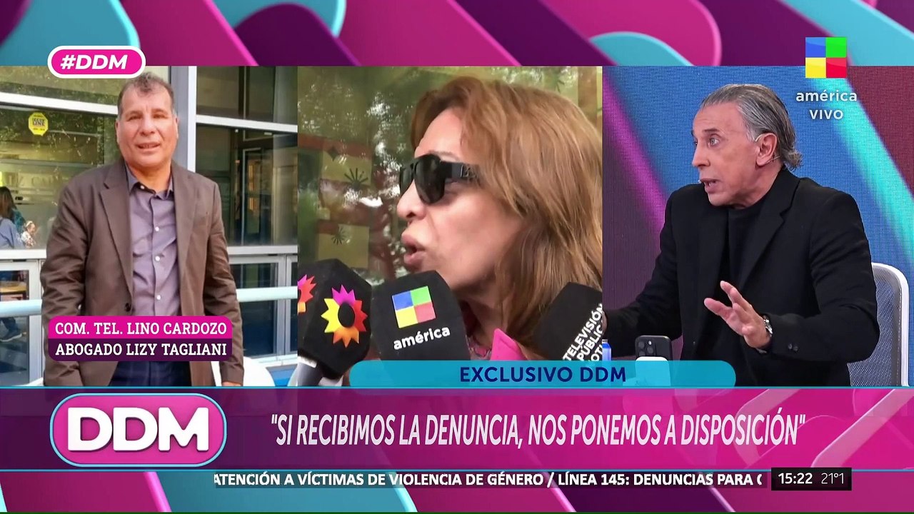 📢 Habla LINO CARDOZO, ABOGADO DE LIZY TAGLIANI; "No hay nada que puedan aportar"