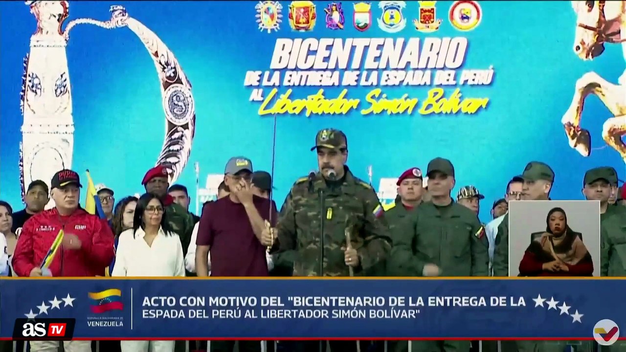 NICOLÁS MADURO: DISCURSO COMPLETO en ESPAÑOL LATINO mientras ESTADOS UNIDOS AUMENTA la PRESIÓN