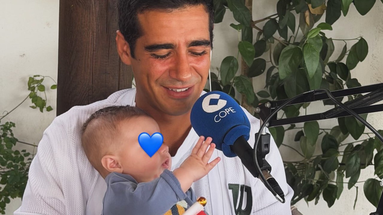 Carlos Herrera, su hijo Alberto y su nieto Marcos, la potente imagen de tres generaciones en la radio