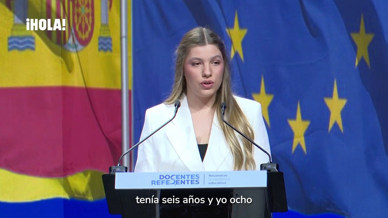 Discurso Infanta Sofía