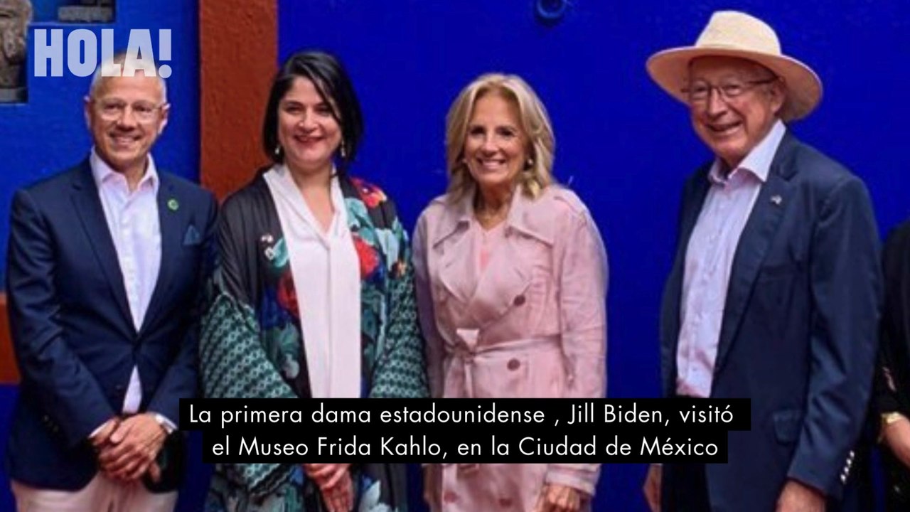 Jill Biden visita la Casa Azul de Frida Kahlo