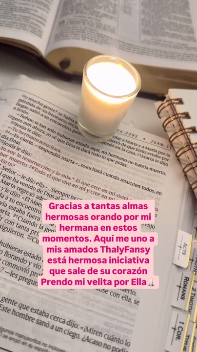 Thalía pide oraciones por la salud de Ernestina...