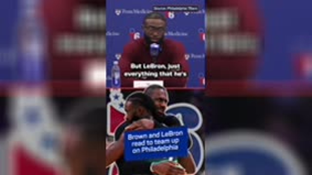 'I can't wait to learn from LeBron' - Brown