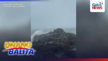 Malakas na hangin at ulan, naranasan sa ilang lugar sa Ilocos Region dulot ng Bagyong #MaymayPH | Unang Balita