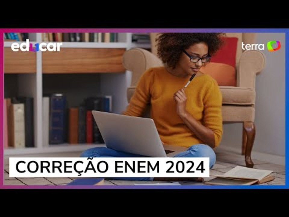 Enem 2024  assista correção das questões de Ciê...
