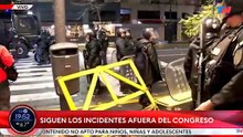 La Policía agredió a un móvil de TN y Jonatan Viale explotó contra Milei