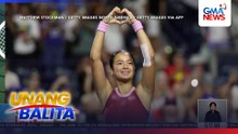 Pinoy tennis star Alex Eala, wagi sa Round of 64 ng 2026 Nat'l Bank Open laban kay Alycia Parks | Unang Balita