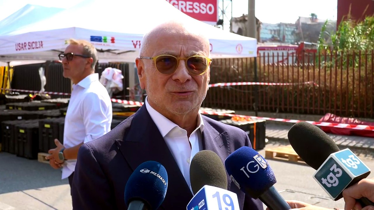 Pistunina, resti delle vittime anche fra le macerie allo stadio